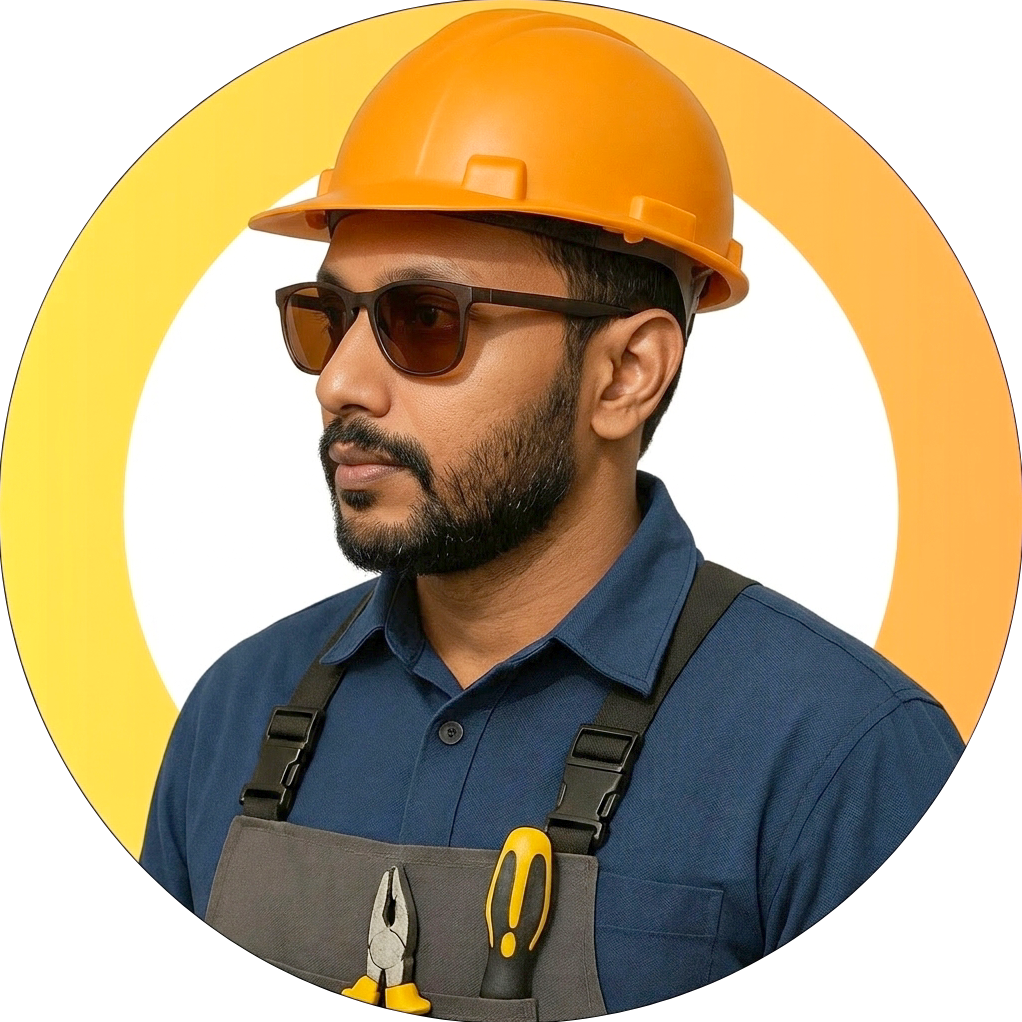 Shreekrishna technician performing professional appliance repair in Kathmandu
